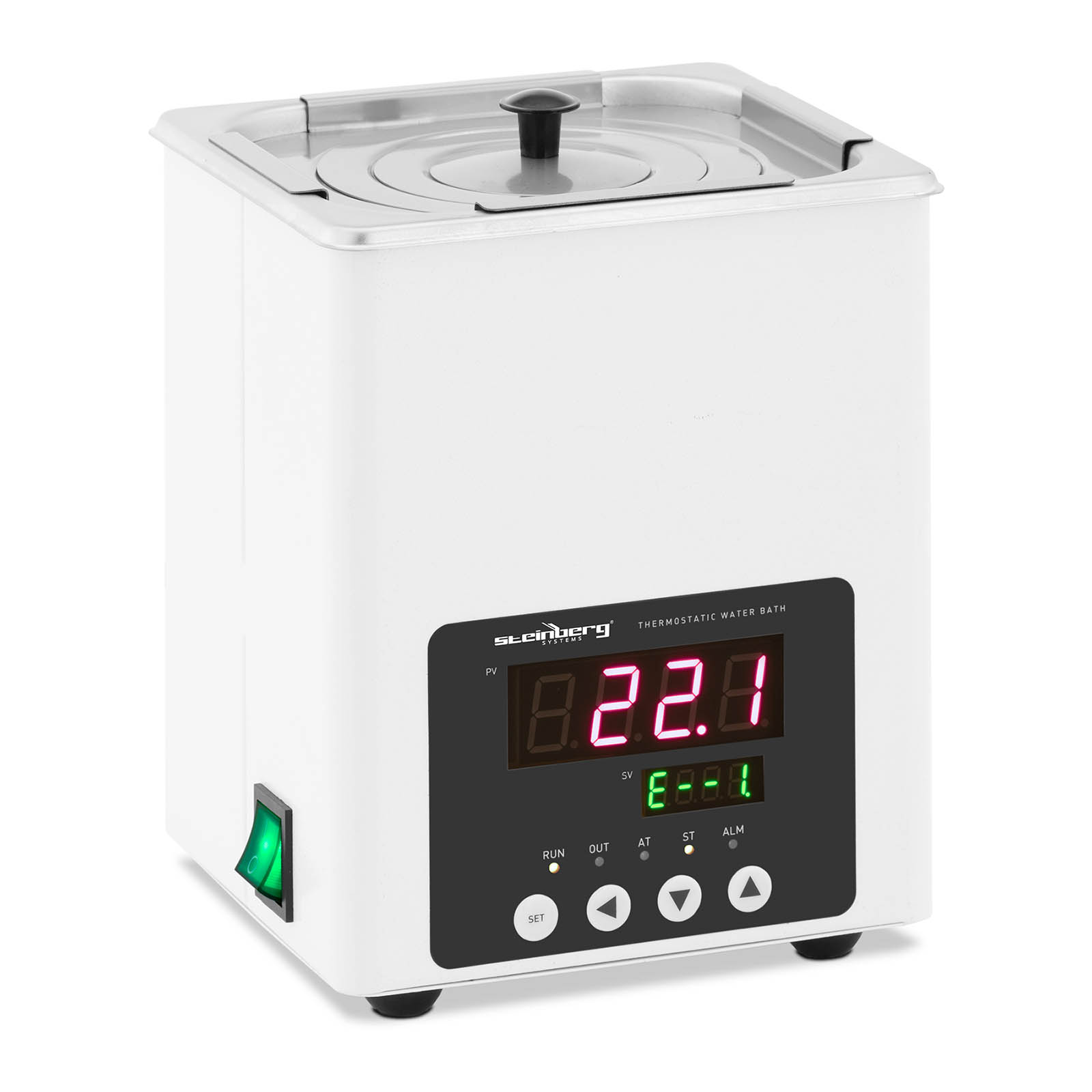 Bain marie thermostaté - numérique - 3,4 l - 5 - 100 °C - 150 x 135 x 150 mm