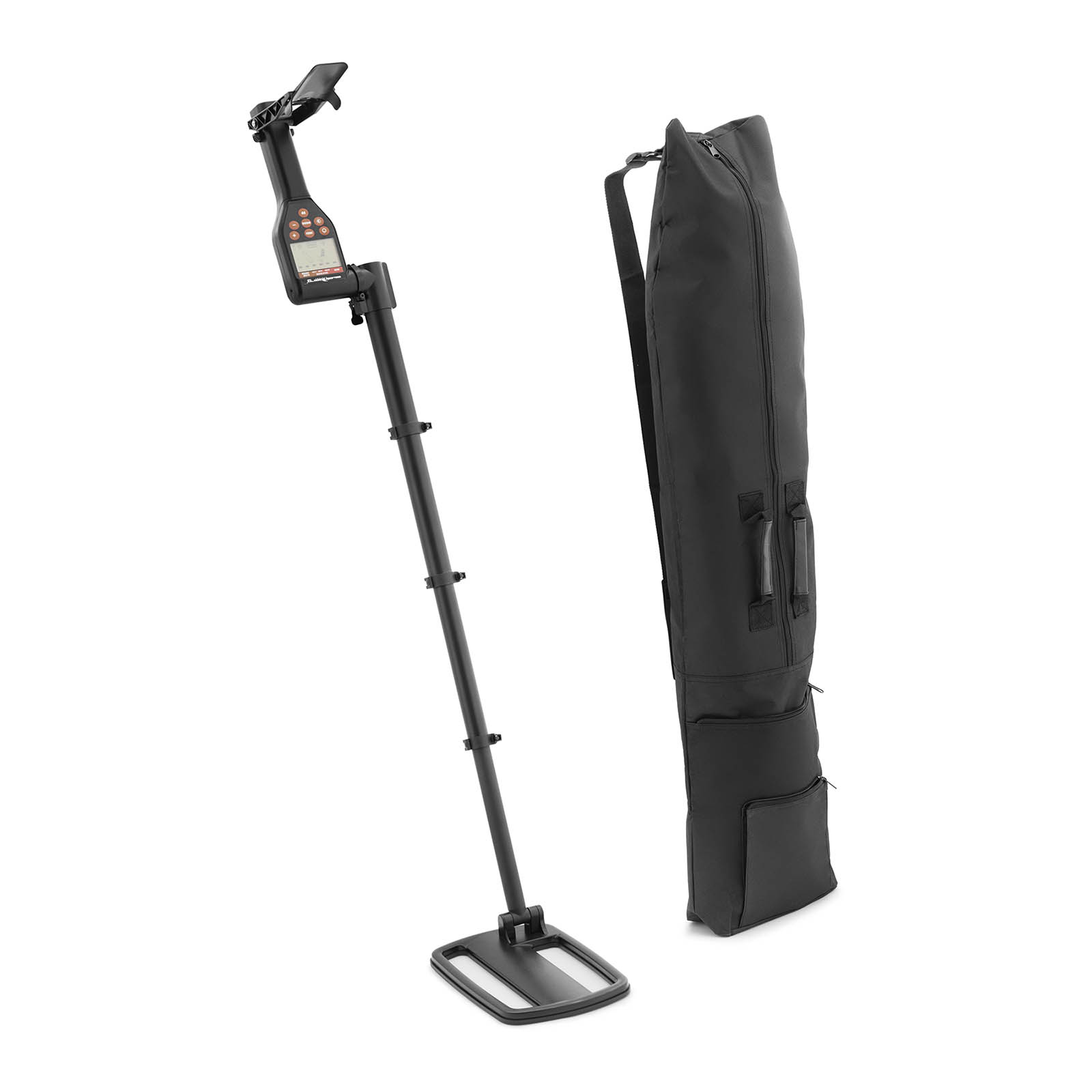 Détecteur de métaux - profondeur de détection 20 cm - Ø 24 cm - Pliable