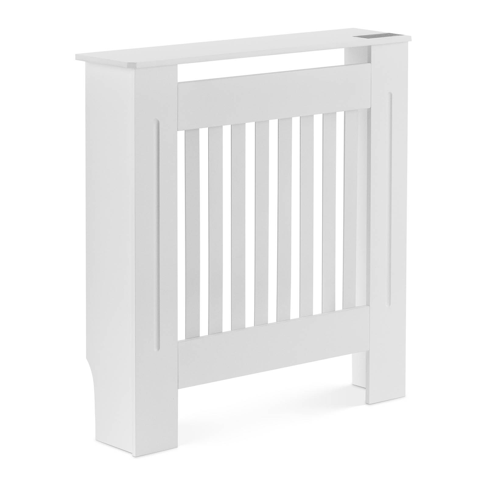 Cache radiateur - 78 x 82 x 19 cm - Blanc