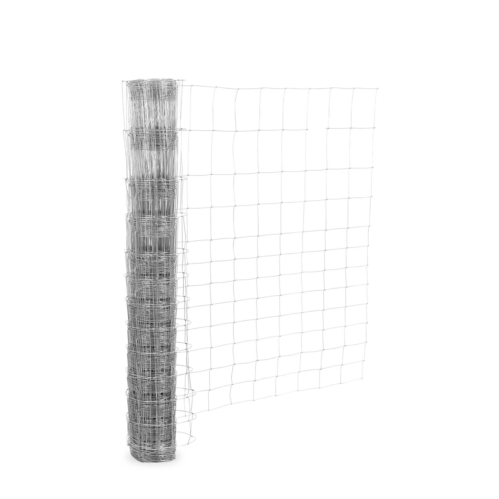 Clôture acier galvanisé - Hauteur 150 cm - Longueur 50 m - Largeur de maille 15 cm